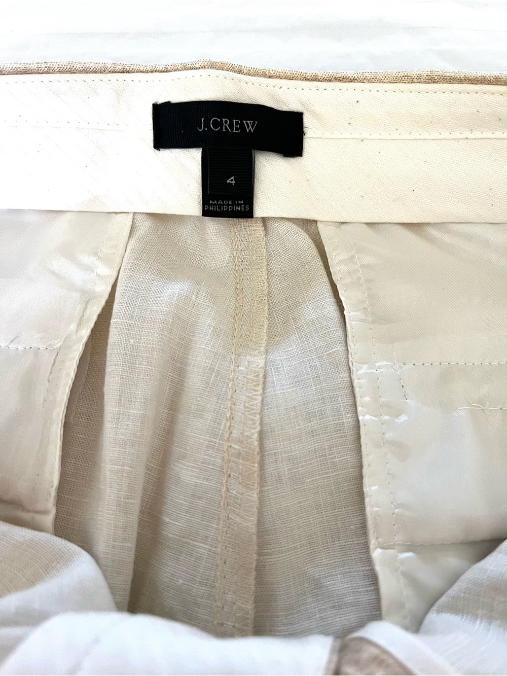 NWOT J. Crew Linen Pants - Picture 5 of 5